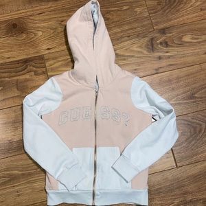 Cute Guess zip up sweater